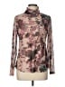 Tribal Brown Long Sleeve Blouse Size L - photo 1