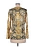 Reba Gold Long Sleeve Blouse Size M - photo 2