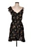 Sandro Floral Black Casual Dress Size Lg (3) - photo 1