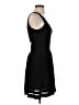 Guess Solid Black Casual Dress Size S - photo 4