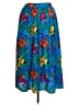 TanJay 100% Polyester Tropical Blue Casual Skirt Size 16 - photo 2