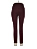 Nine West Solid Burgundy Active Pants Size L - photo 2