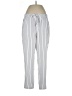 NYCC 100% Polyester Stripes Silver Casual Pants Size L - photo 1
