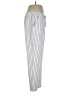 NYCC 100% Polyester Stripes Silver Casual Pants Size L - photo 4