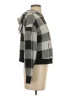 BB Dakota Checkered-gingham Gray Pullover Sweater Size XS - photo 4