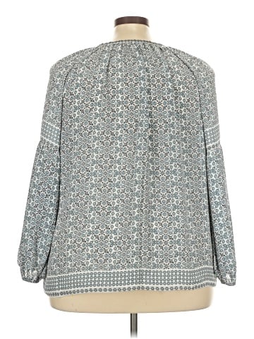 Max Studio 3/4 Sleeve Blouse (view 2)