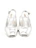 Sam Edelman Metallic Silver Heels Size 7 - photo 2