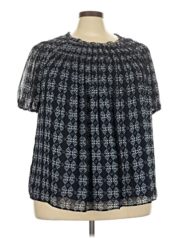 Daniel Rainn Short Sleeve Blouse (view 1)