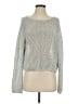 James Perse Metallic Silver Pullover Sweater Size Sm (1) - photo 1