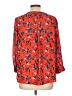 dalia Red 3/4 Sleeve Blouse Size L - photo 2