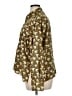 Zara Print Gold Long Sleeve Blouse Size XL - photo 5