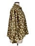 Zara Print Gold Long Sleeve Blouse Size XL - photo 4