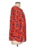 dalia Red 3/4 Sleeve Blouse Size L - photo 4