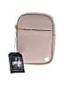 Assorted Brands 100% Leather Pink Gray Crossbody Bag One size - photo 1