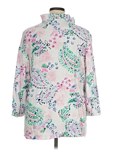 Crown & Ivy 3/4 Sleeve Blouse (view 2)