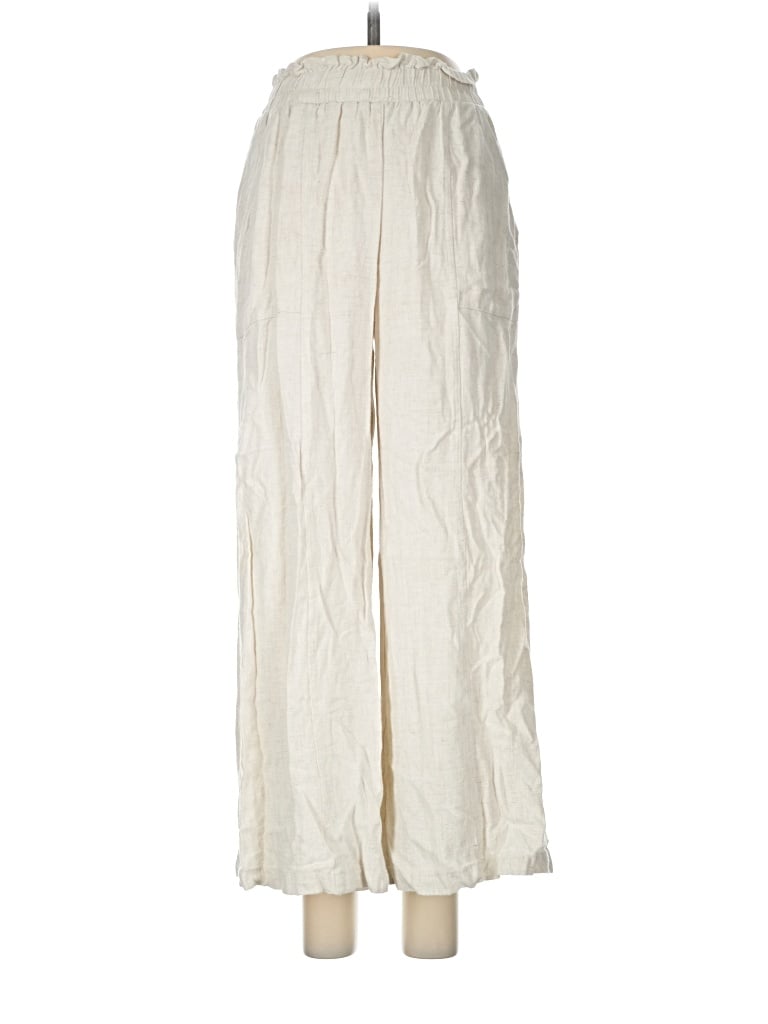 Pre-owned Aaron & Amber Casual Pants In Ivory
