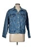 Old Navy 100% Cotton Blue Denim Jacket Size Lg Petite - photo 1