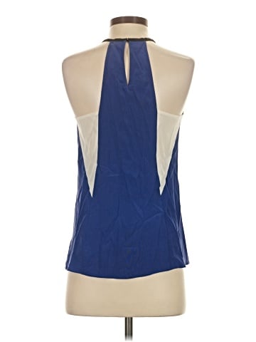 Cut25 by Yigal Azrouël Sleeveless Silk Top (view 2)