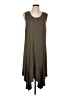 Mossimo Solid Brown Casual Dress Size L - photo 1