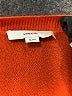 Vince. 100% Cashmere Orange Cashmere Pullover Sweater Size XL - photo 8