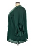 Slim Factor by Investments 100% Polyester Green 3/4 Sleeve Blouse Size 3X - photo 5