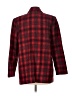 Requirements Plaid Red Blazer Size 12 - photo 2