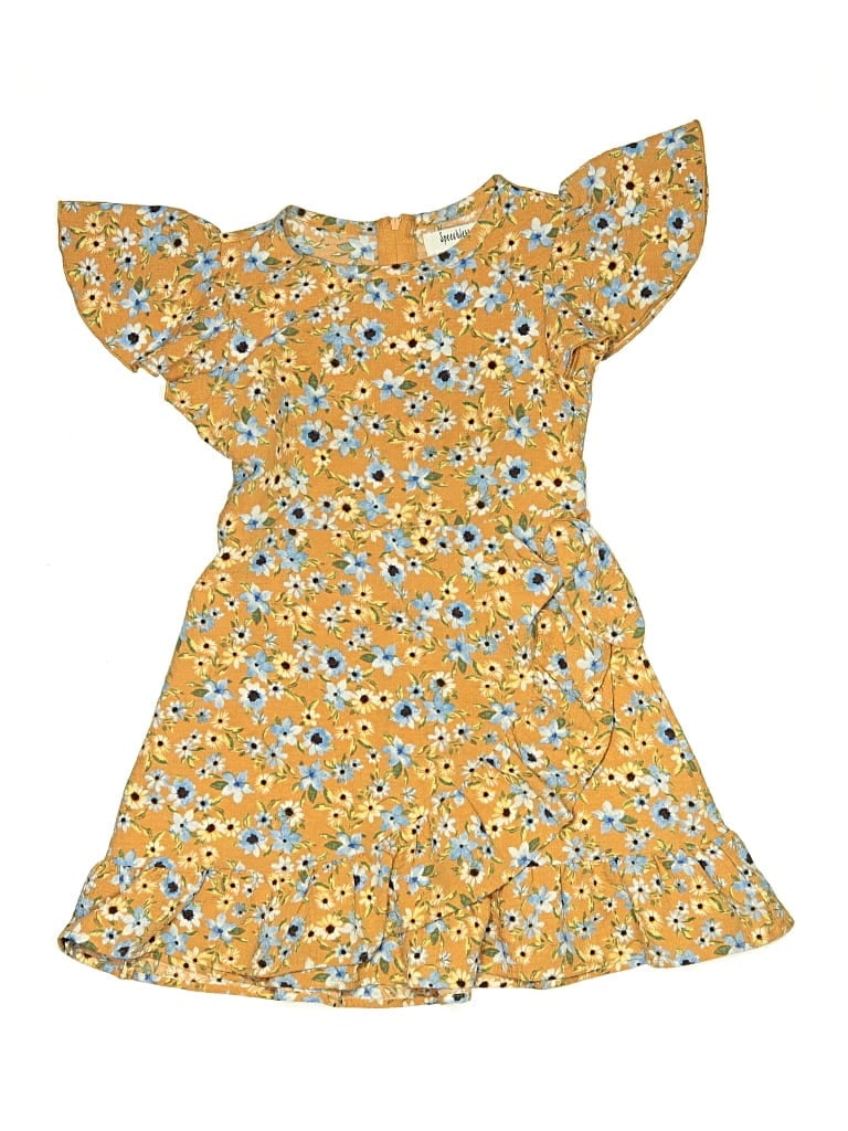 Pre-owned Speechless Kids' Dress In Yellow