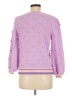 Lilly Pulitzer Polka Dots Purple Pullover Sweater Size M - photo 2