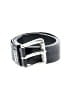 Faded Glory 100% Leather Black Leather Belt Size Med - Lg - photo 1