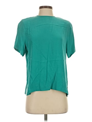 Liz Claiborne Short Sleeve Silk Top (view 1)