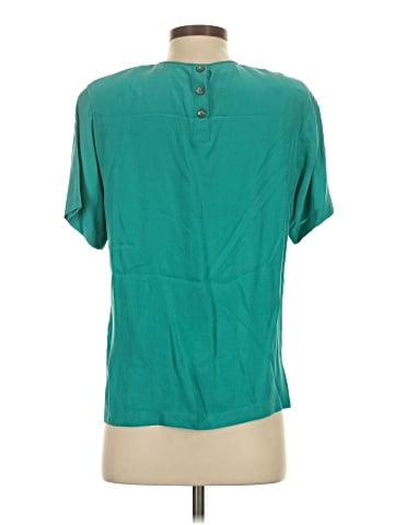 Liz Claiborne Short Sleeve Silk Top (view 2)
