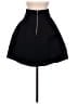 oasis Solid Black Formal Skirt Size 8 - photo 2