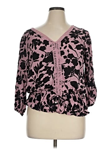 Adrienne Vittadini 3/4 Sleeve Blouse (view 1)
