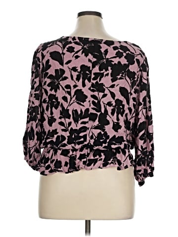 Adrienne Vittadini 3/4 Sleeve Blouse (view 2)