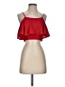 Atmosphere 100% Polyester Red Tank Top Size 2 - photo 1