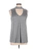 Bar III Silver Sleeveless Top Size L - photo 1