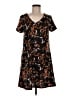 Nine West Print Black Casual Dress Size M - photo 1