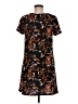 Nine West Print Black Casual Dress Size M - photo 2