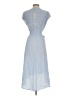 Max Studio Blue Casual Dress Size S - photo 2
