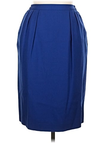 Kasper Wool Skirt (view 1)