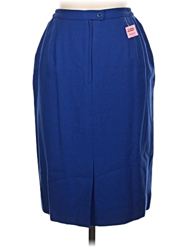 Kasper Wool Skirt (view 2)