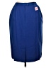 Kasper 100% Wool Solid Blue Wool Skirt Size 10 (petite) - photo 2