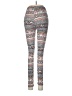 Bobbie Brooks Print Gray Leggings Size M - photo 2