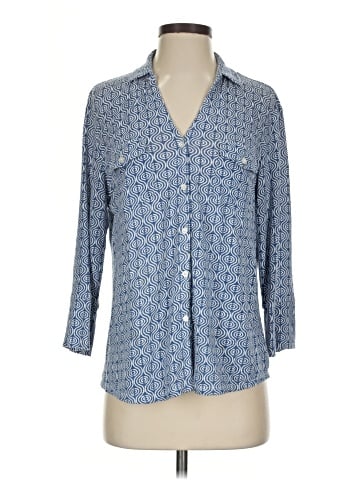 J. McLaughlin 3/4 Sleeve Button-Down Shirt (view 1)