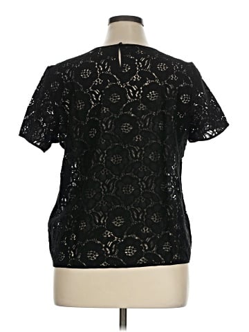 Ann Taylor LOFT Outlet Short Sleeve Top (view 2)
