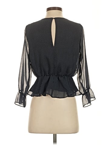 Timing 3/4 Sleeve Blouse (view 2)