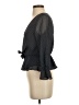 Timing 100% Polyester Black 3/4 Sleeve Blouse Size S - photo 5