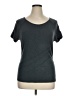 Danskin Now Gray Short Sleeve Top Size XL - photo 1