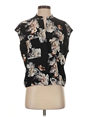 Vince. Sleeveless Silk Top (view 1)