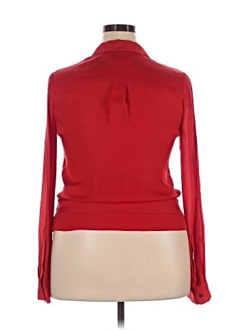 A.L.C. Long Sleeve Silk Top (view 2)